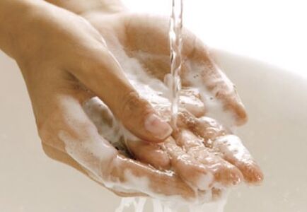 hygiena rukou chrání před vstupem parazitů do těla
